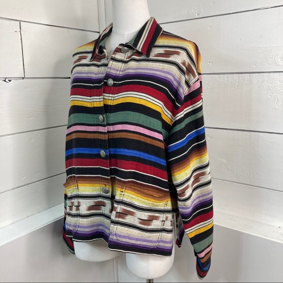 *Vintage* Karen Kane Saddle Blanket Jacket - Picture 1 of 10